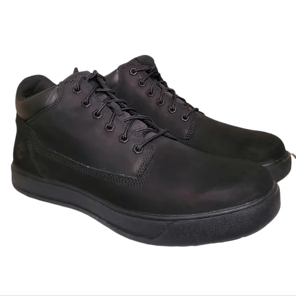 Timberland Shoes Timberland Black Ten Mile Chukka Nubuck Boots